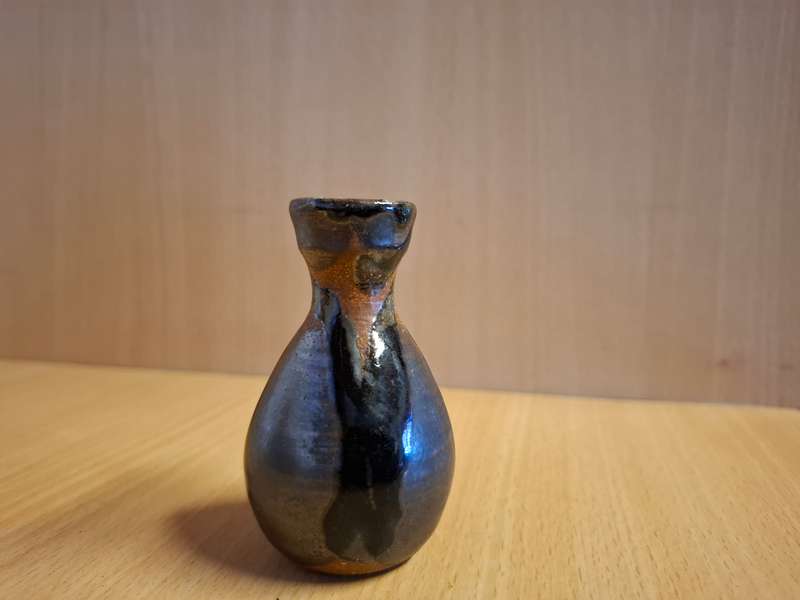 Small Stoneware Vase - height 8cm width 6cm