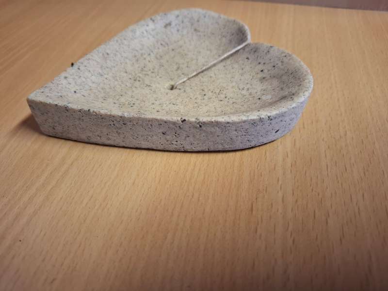 Stoneware Heart Shaped Dish - 12cm x 13cm