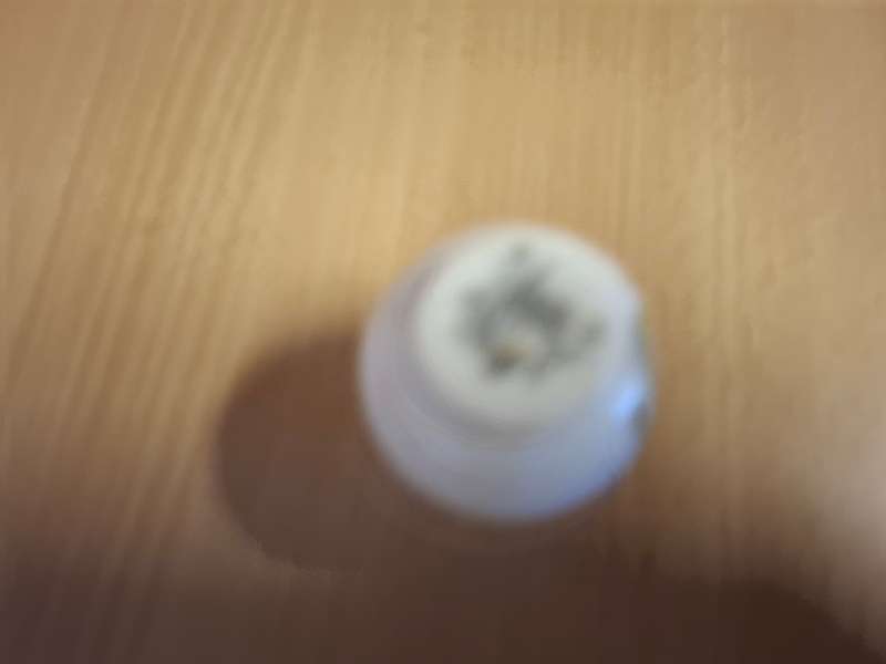 Miniature Porcelain Vase - height 5cm width 5cm