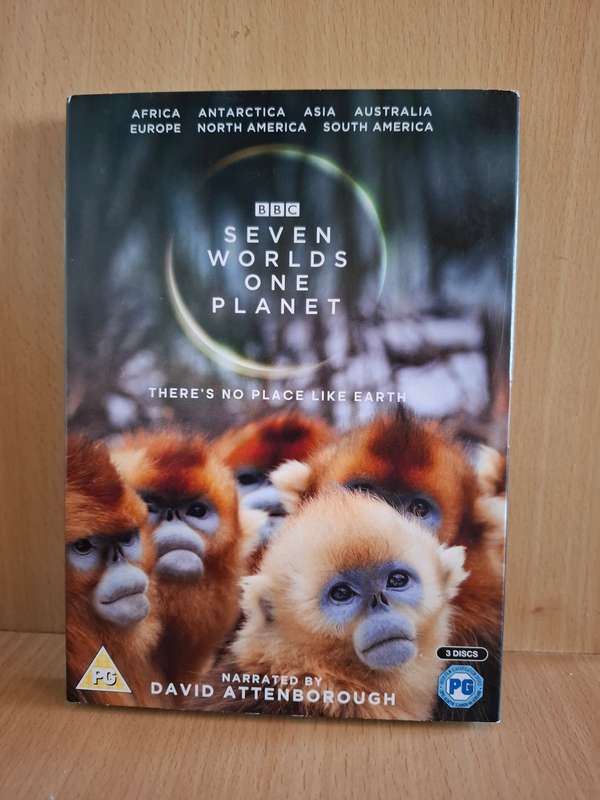 BBC - Seven Worlds One Planet - Dvd (3 discs) Narrated by David Attenborough