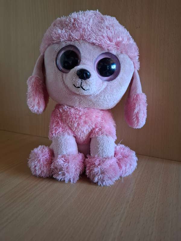 Pink Poodle Soft Toy