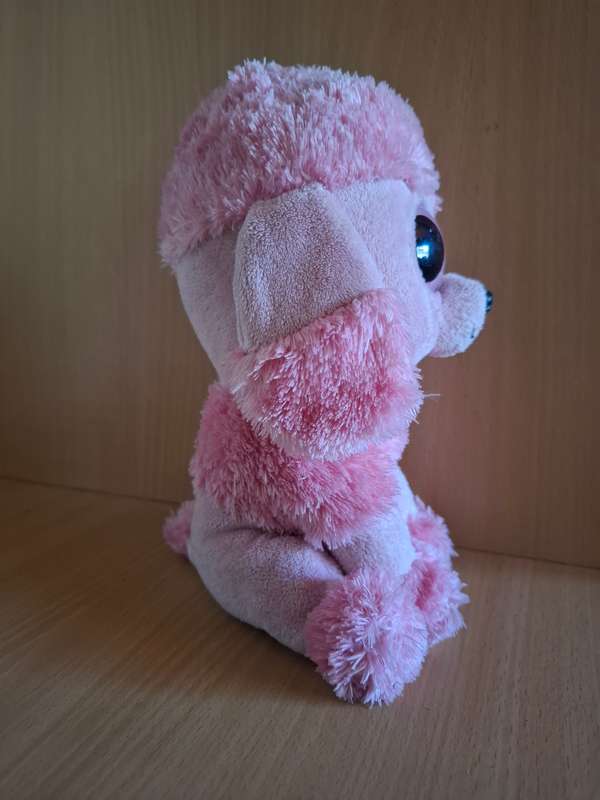 Pink Poodle Soft Toy