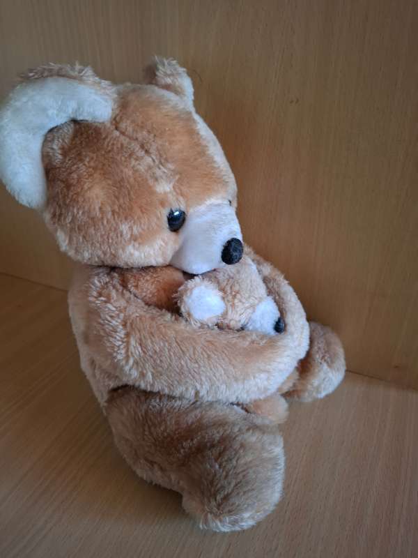 Teddy Bear Mother & Cub