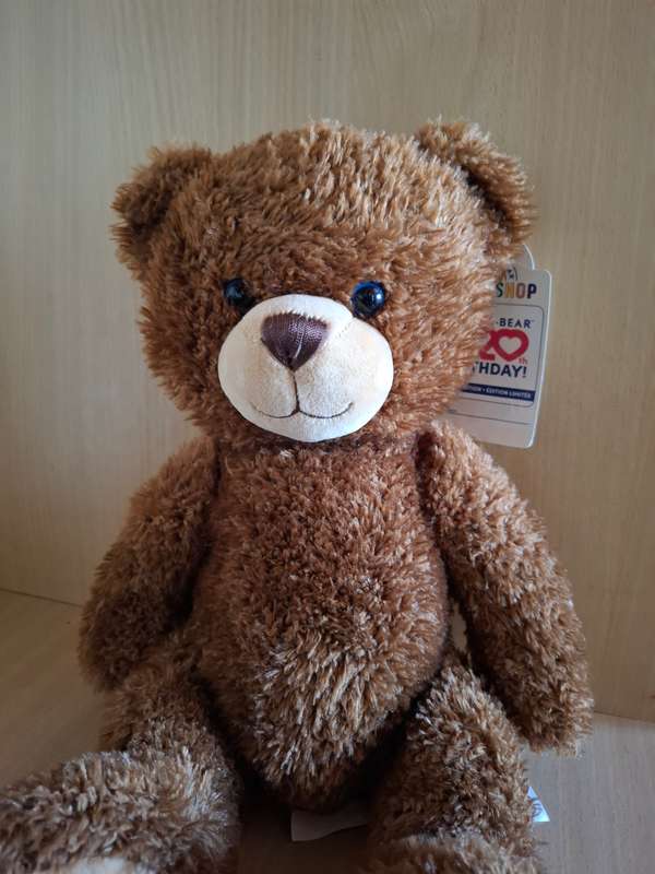 Build a Bear Teddy Bear (20th Birthday)