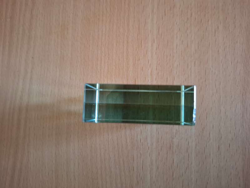 Small Glass Art  (5cm x 6cm depth 2cm)