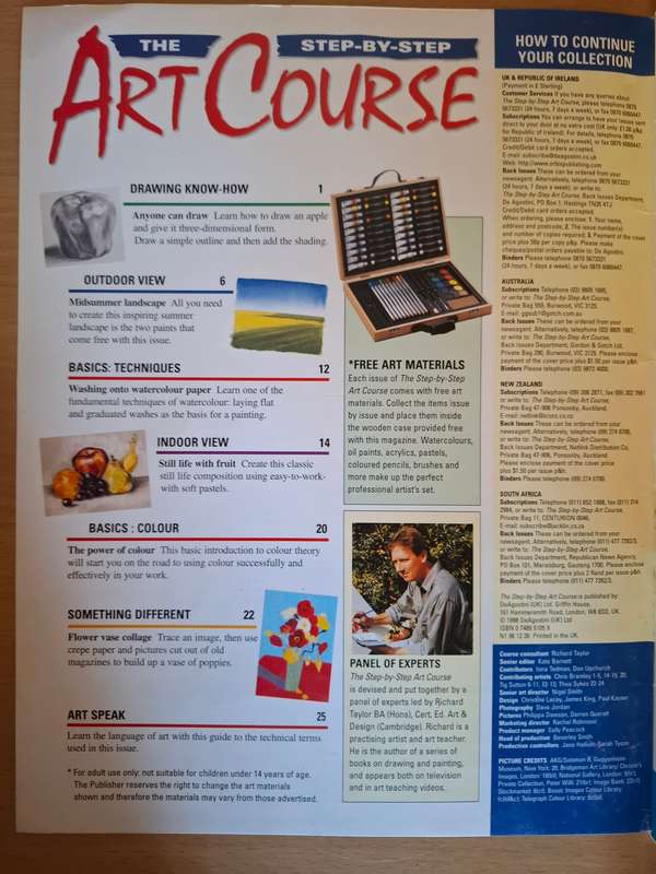 The Step-By-Step Art Course Drawing & Painting Made Easy No. 1