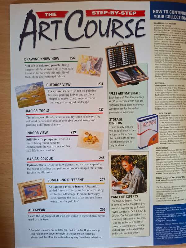 The Step-By-Step Art Course Drawing & Painting Made Easy No. 10