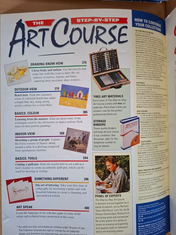 The Step-By-Step Art Course Drawing & Painting Made Easy No. 16