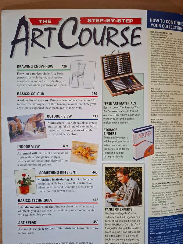The Step-By-Step Art Course Drawing & Painting Made Easy No. 18