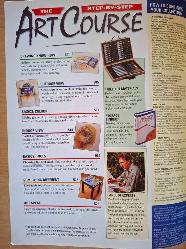 The Step-By-Step Art Course Drawing & Painting Made Easy No. 21