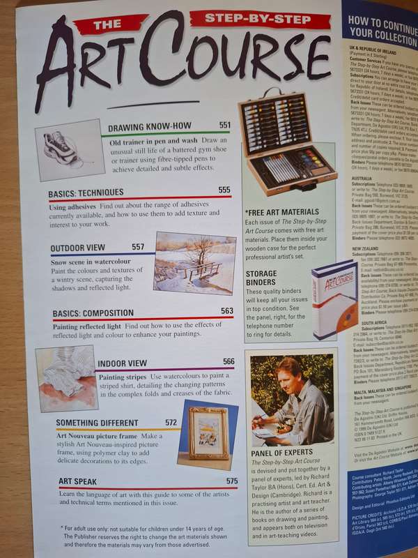 The Step-By-Step Art Course Drawing & Painting Made Easy No. 23