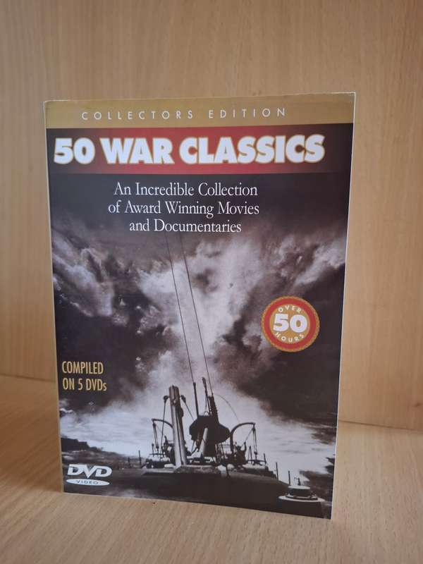 Collector`s Edition - 50 War Classics - Collection of Movies and Documentaries - Dvd
