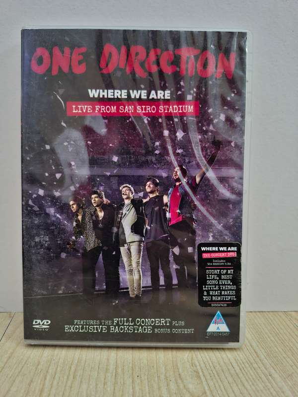 One Direction - Where we Are - Dvd  (Live from San Siro Stadium)
