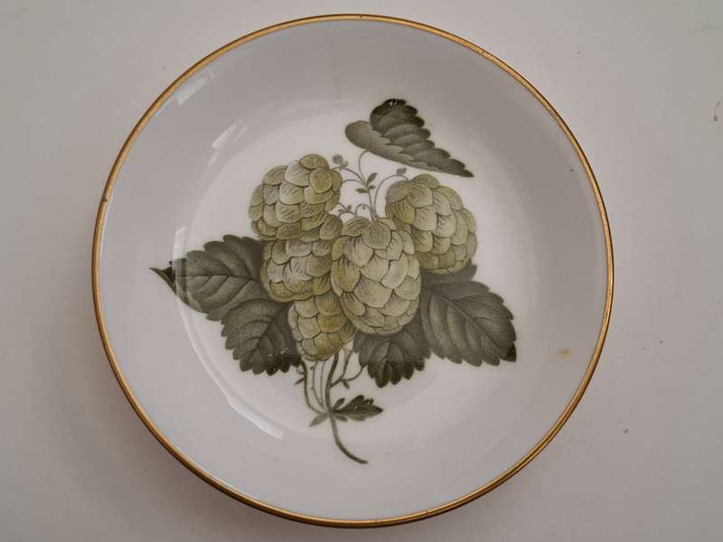 Royal Worcester Fine Bone China Pin Dish - Mathon - width 10cm