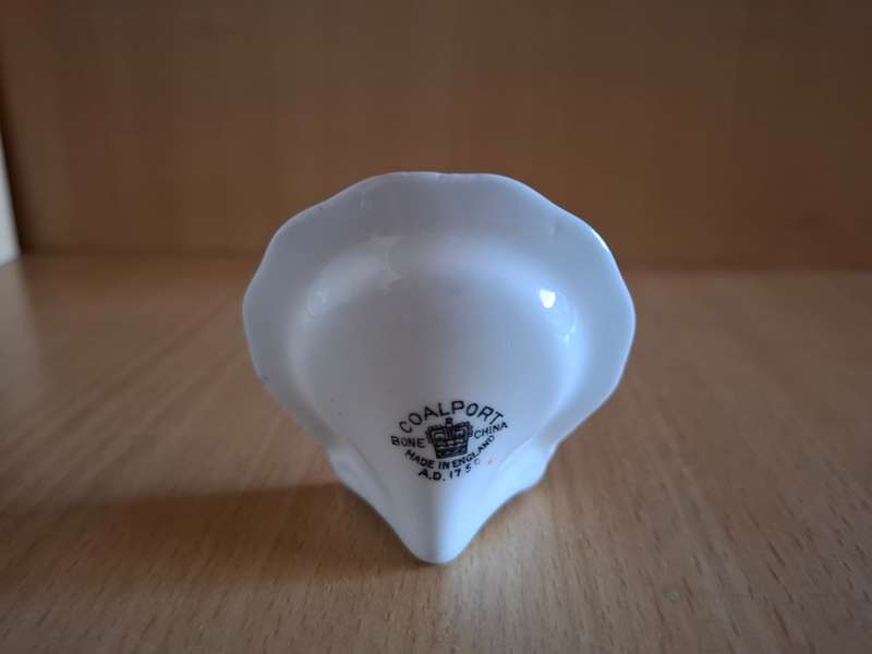 Miniature Coalport Bone China Souvenir Plate - York Minster (6cmx 5cm)