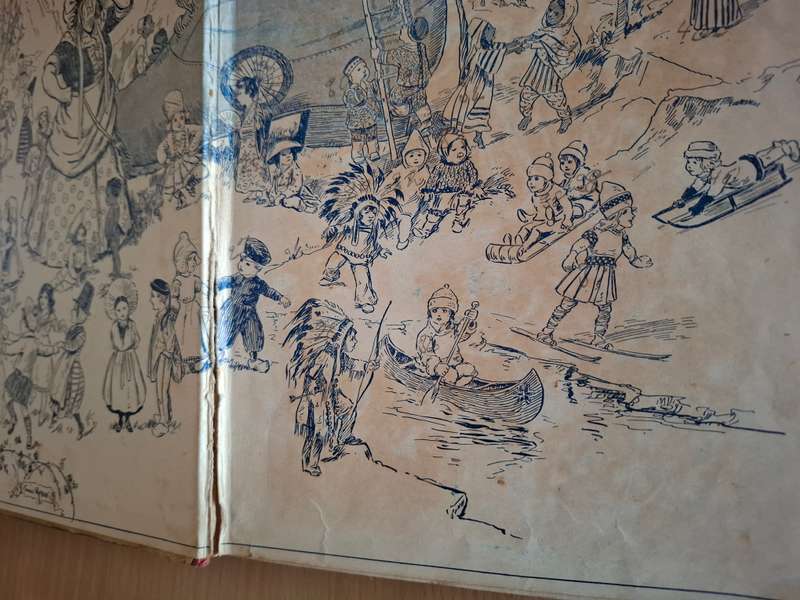 The Wonder Book of Children of All Nations , 1917  (Hardcover)