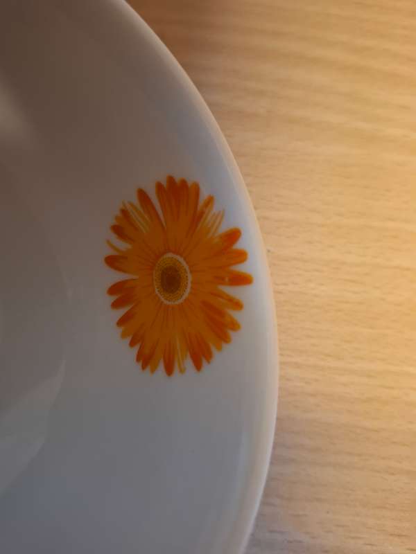 Small Round Floral Wiesenthal Porzellan Bowls - width 11cm height 5cm