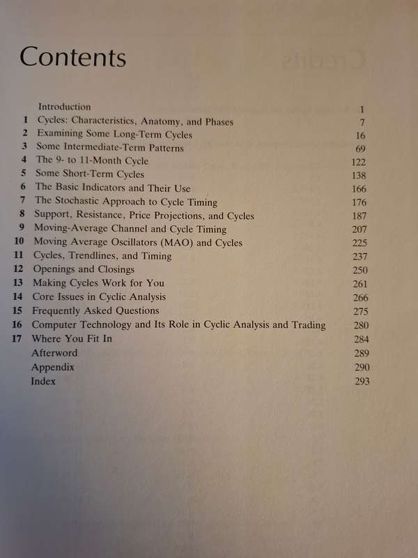 Cyclic Analysis in Futures Trading - Contemporary Methods & Procedures: Jacob Bernstein