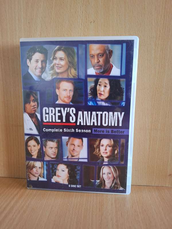 Grey`s Anatomy - Complete Sixth Season - Dvd  (6 discs)
