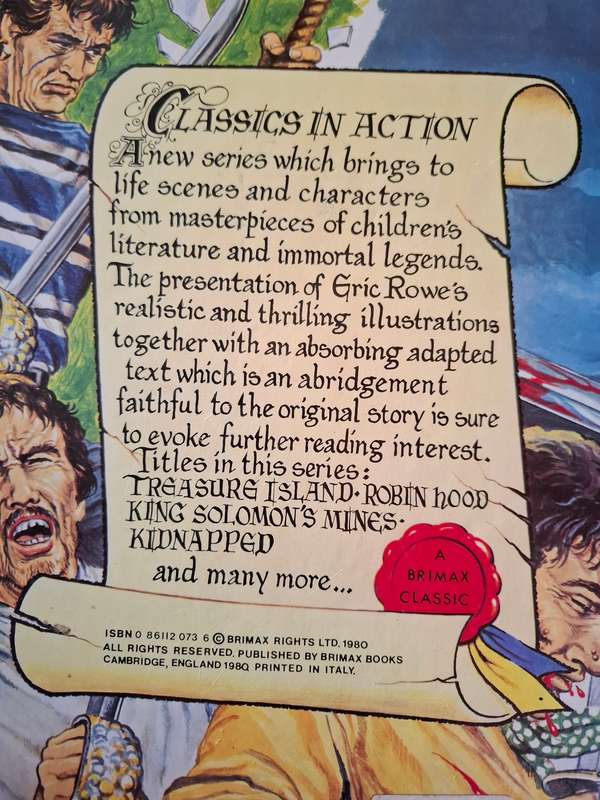 Classics in Action - Kidnapped by Robert Louis Stevenson  (Hardcover)