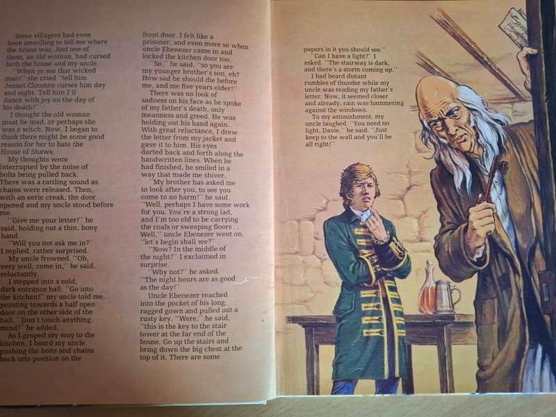 Classics in Action - Kidnapped by Robert Louis Stevenson  (Hardcover)
