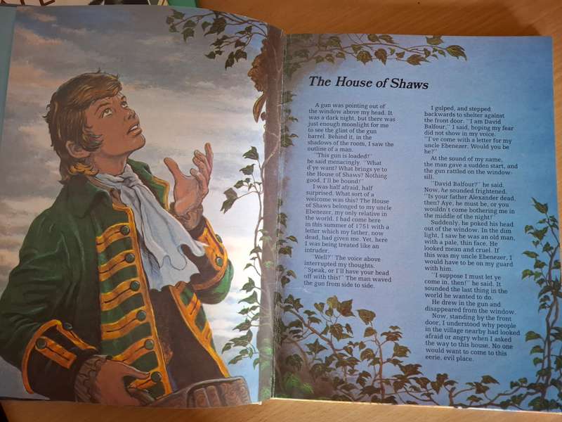 Classics in Action - Kidnapped by Robert Louis Stevenson  (Hardcover)