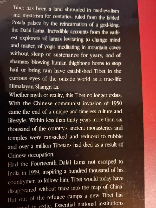 Tibet in Exile : Jane Perkins (Hardcover) Photographs by Raghu Rai