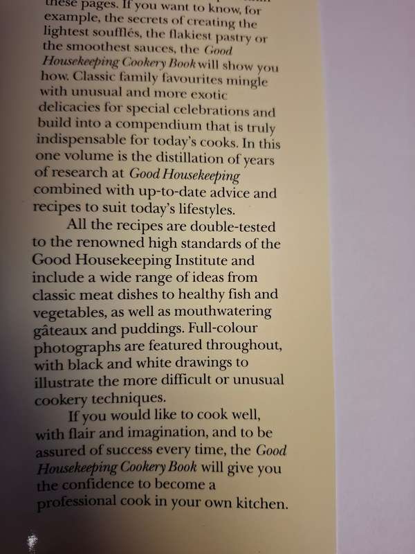 Good Housekeeping Cookery Book (The Cook`s Classic Companion) Hardcover