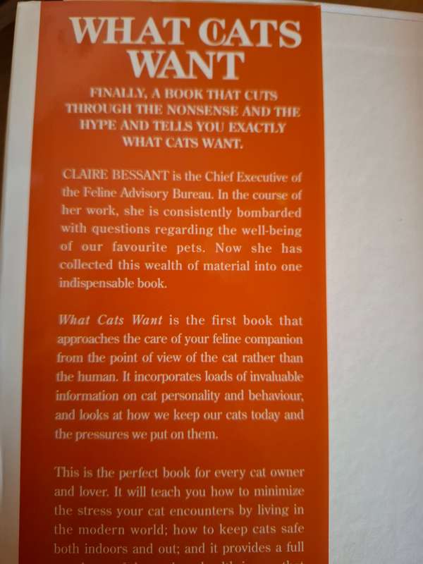 What Cats Want : Claire Bessant  (Hardcover)