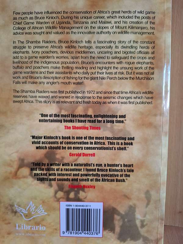 The Shamba Raiders - Memories of a Game Warden : Bruce Kinloch  (Paperback)