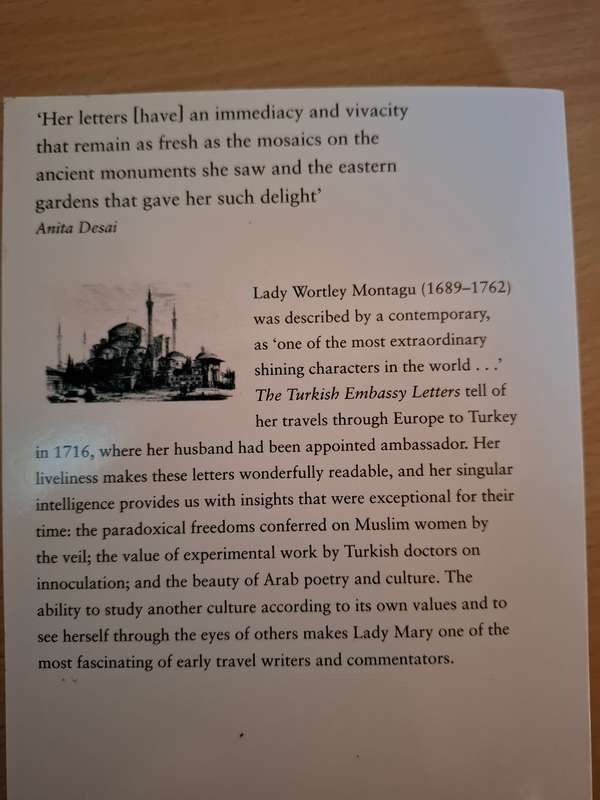 The Turkish Embassy Letters : Lady Mary Wortley Montagu (Paperback)