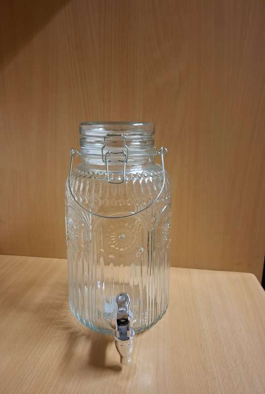 Glass 4 Litre Juice/Water Dispenser