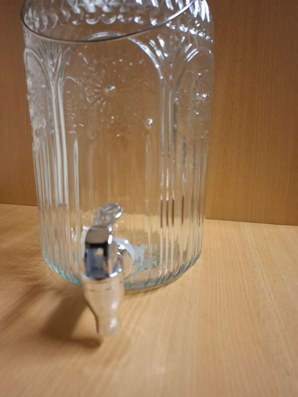 Glass 4 Litre Juice/Water Dispenser