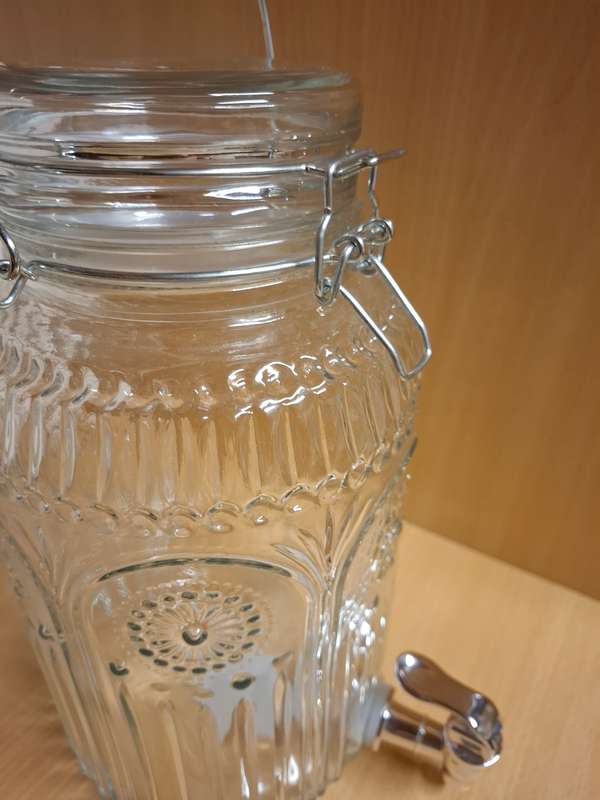 Glass 4 Litre Juice/Water Dispenser
