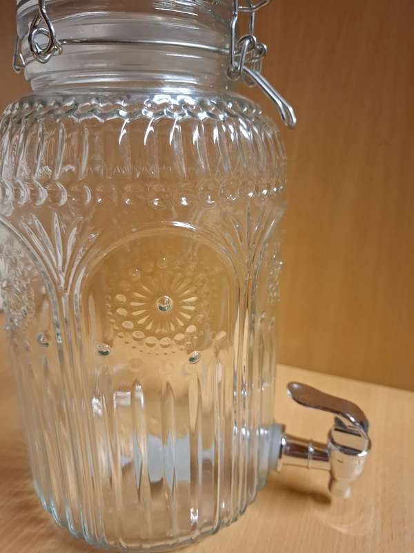 Glass 4 Litre Juice/Water Dispenser