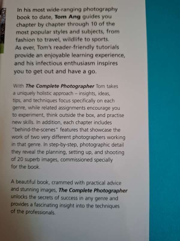 DK - The Complete Photographer : Tom Ang  (Hardcover)