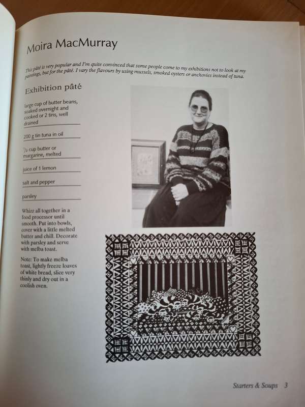 Artists` Palate - A Collection of artists` recipes compiled by Eduard Ladan and Jean Doyle Hardcover