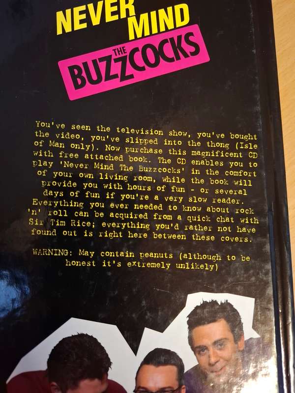 BBC - Never Mind The Buzzcocks : Richard Wilson  (Hardcover)