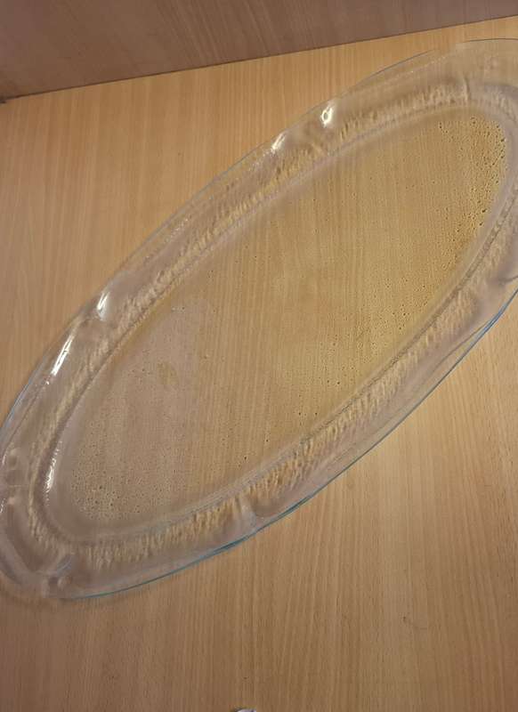Long Glass Platter  (60cm x 28cm)