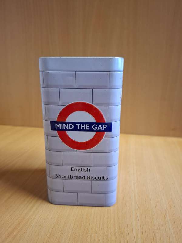 Mind the Gap - Cookies Tin (14cm x 8cm)
