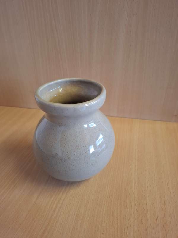 Ceramic Vase - height 13cm width 17cm