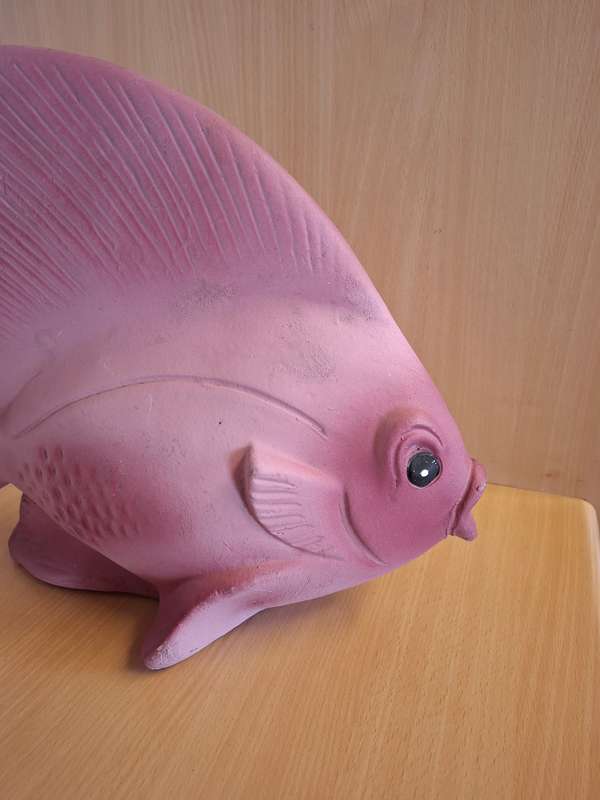 Large Pink Fish Ornament