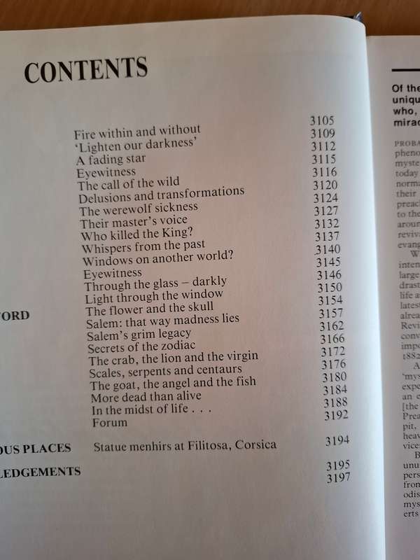Mysteries of Mind Space & Time Volume 26 - The Unexplained (Hardcover)