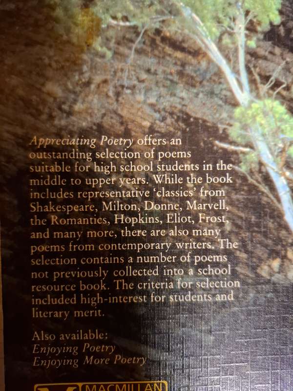 Appreciating Poetry: Sadler-Hayllar-Powell  (Paperback)