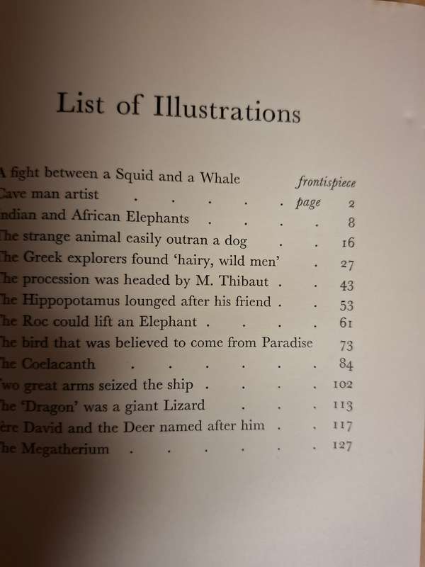 Beasts of Fact and Fable : R.A.Marchant  (Hardcover)