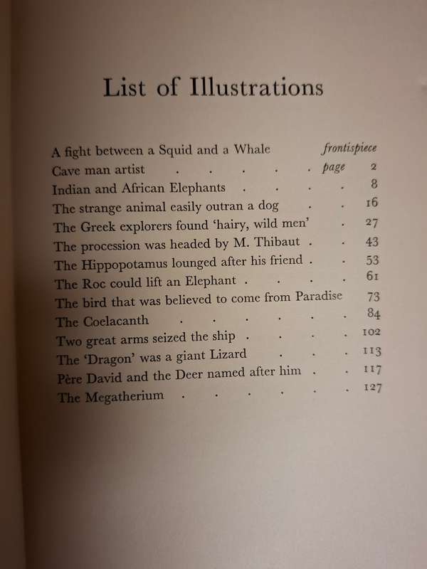 Beasts of Fact and Fable : R.A.Marchant  (Hardcover)