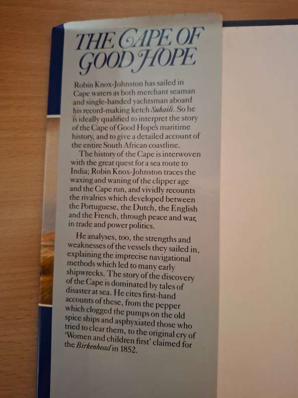 The Cape of Good Hope - A Maritime History: Robin Knox-Johnston  (Hardcover)