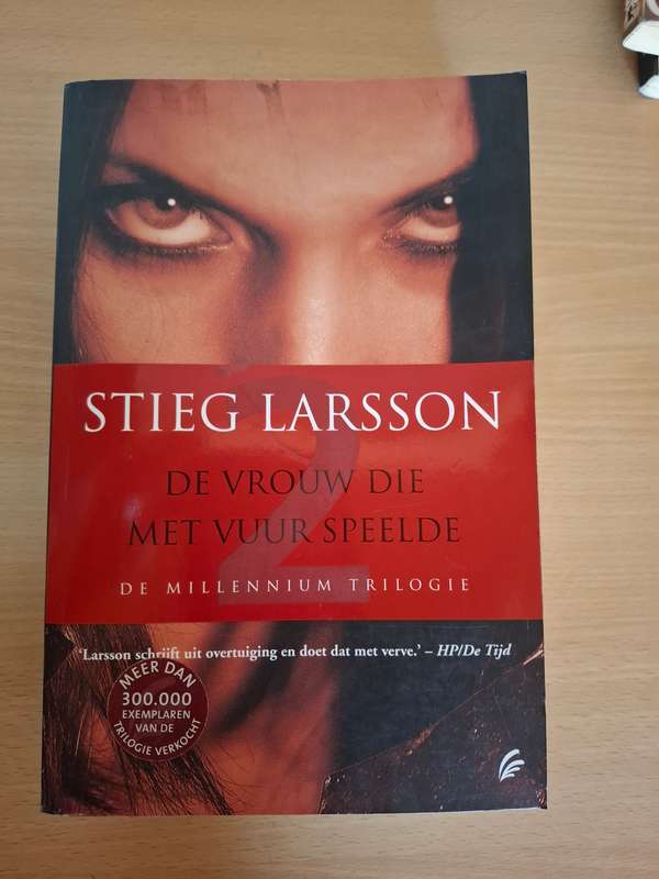 De Vrouw Die Met Vuur Speelde : Stieg Larsson