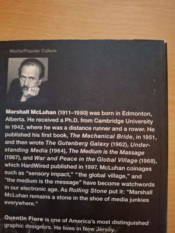 The Medium is the Massage: by Marshall McLuhan (Author), Quentin Fiore (Paperback)