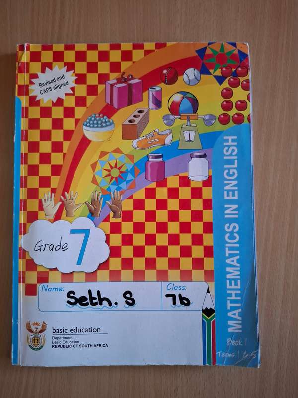 Mathematics in English Book 1 - Grade 7